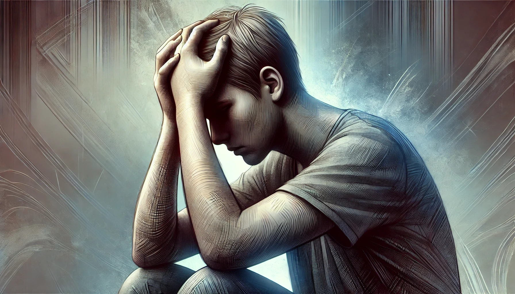 Illustration af angst