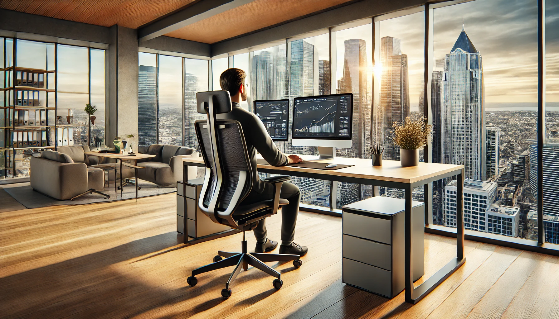 Illustration af ergonomi
